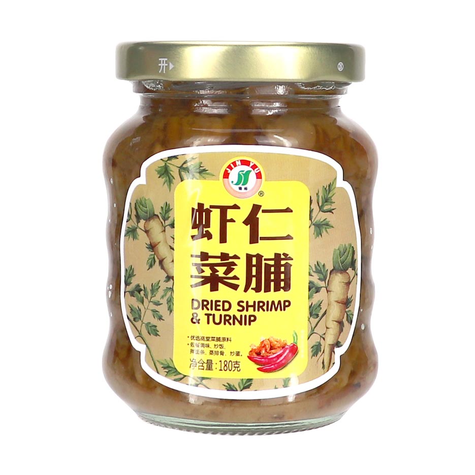 锦裕 虾仁菜脯 180g