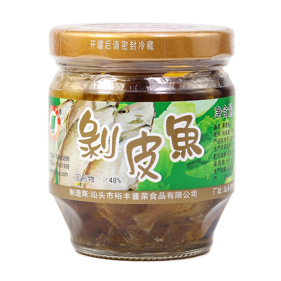 锦裕 剥皮鱼 165g
