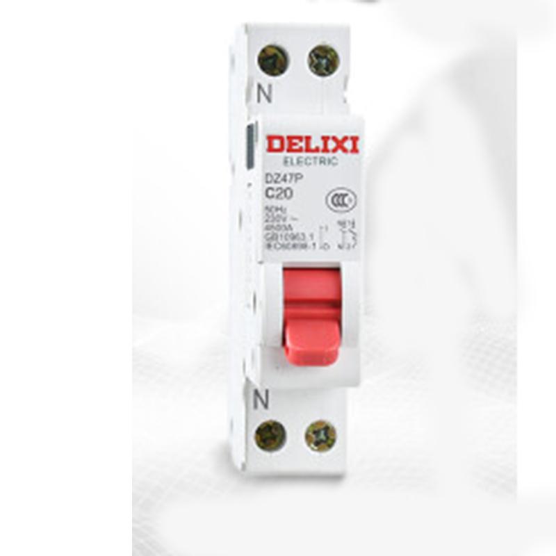 德力西  DELIXI ELECTRIC 微型断路器 双进双出空开 家用空气开关 DZ47p C型 1P+N 32A CLP  DELIXI ELECTRIC 微型断路器 双进双出空开 家用空气开关