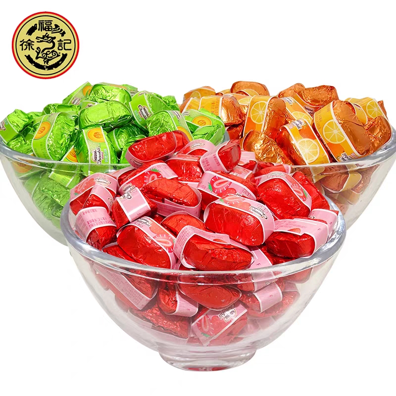 徐福记·雀巢奇欧比 草莓味/哈密瓜/桔子味 甲虫型巧克力散装