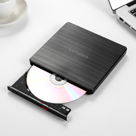 联想(Lenovo)GP70N 外置刻录机 8倍速 USB2.0 外置光驱 外置DVD刻录机